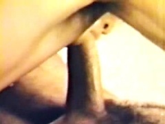 Vintage cock sucking in bed