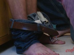 Straight Hunk Rich Stuffs his big 9 Inch Uncut Cock up Straight Pup Chris' Eager Hole!