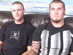Hairy dudes Preston and Cy fuck