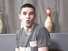 Hot jock Marvin wanking off his dick