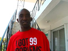 Black thugs in oral sex scene
