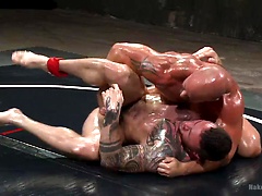 Goliath VS Machine - Which Muscled God Gets His Ass Fucked?!