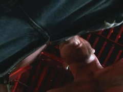 Red Light. Hairy ass fucked.