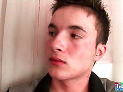 Two twink boys go anal and swapping their cum