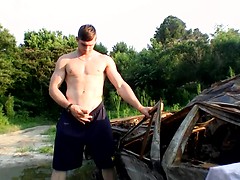 Elijah Returns For A Piss And Stroke - Elijah Knight