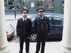 Policemen Marcus Troy and Sean Silver fuck