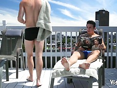 Bulging Speedos: Beni Rousseau and Colby London