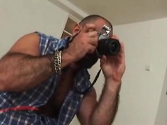 Muscle guys Butch Grand and Carioca fuck