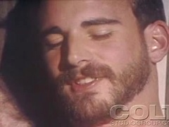 Nice gay gets his hot body touched while he's masturbating