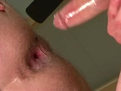 Men Lays Back And Continue Fucking, Raising Up His Big Cock