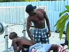 Kolby Bird and Bam fucking outdoors