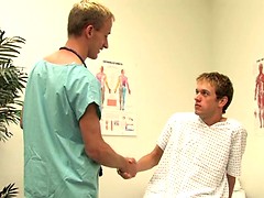 Cock doctor fix errection with a dirty blowjob