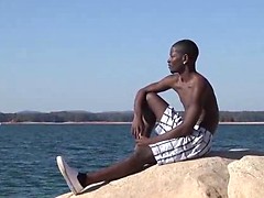 Black Rod and Pleasure Boi fucking outdoors
