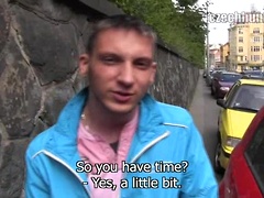 Czech Hunter 47. Blond dude suck off.