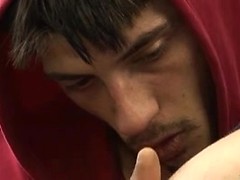 horny street guys with big dicks have hot bareback anal sex