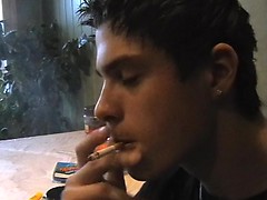 Lost Archi Vid! Smoking And Stroking