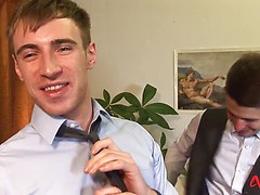 Suited - Behind the Scenes. Kayden Gray, Dmitry Osten.