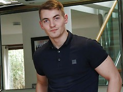 Young Straight & Hairy Hunk Lucas Wanks his Thick Uncut Cock & Shoots a Massive Load of Cum!
