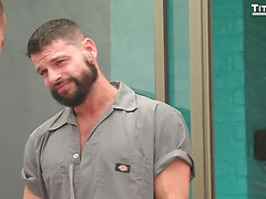 Uncle Tex plows Luke's bubblebutt with his huge cock