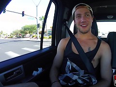 Anthony Dane has taken a break from his music studies to get fucked for the first time