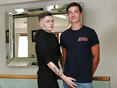 Young Slim Toned Lads Oscar & Tyler