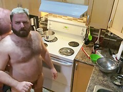 Daddy Bears Fucking in the Kitchen