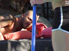 Pool Service: Jason Vario pounds Bennett Anthony's fuckhole!