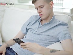 Cum tasting boy Darien Rush
