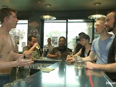 Nasty Straight Bartender Takedown