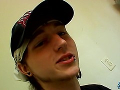 Straight Skater Geiser of Cum - Slip
