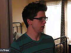 Men.com - Brad Banks and will Braun - Cute Nerd Gets Ass Fucked